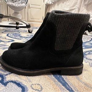 L.L. Bean East Point Chelsea Suede Boot - NWT, Black, Size 7